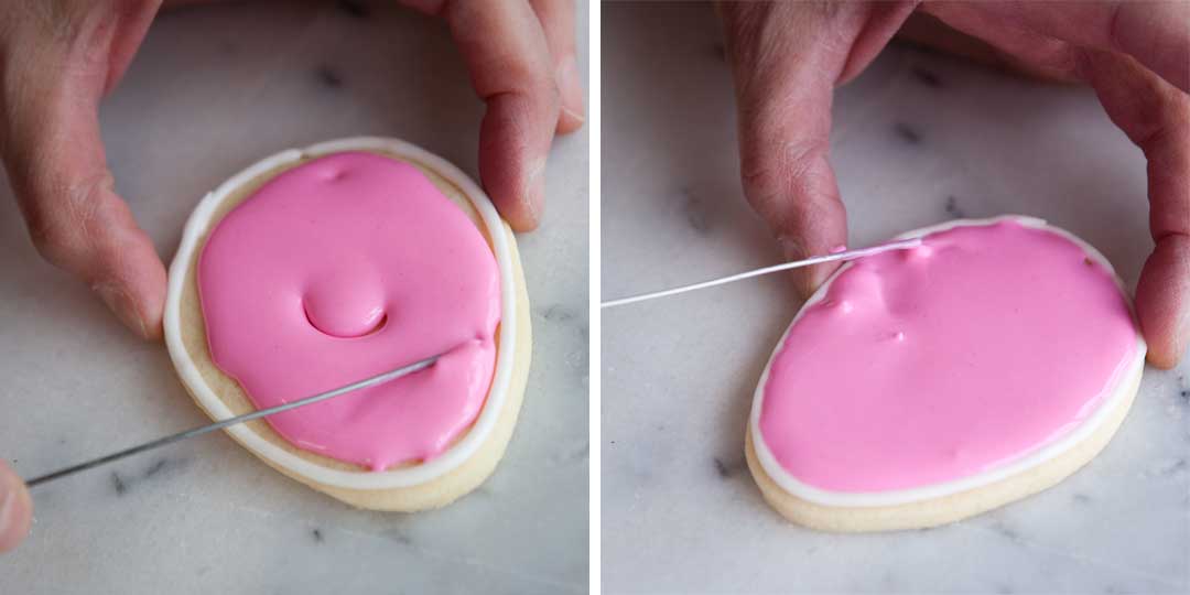 Royal Icing: Flooding Step 3 & 4