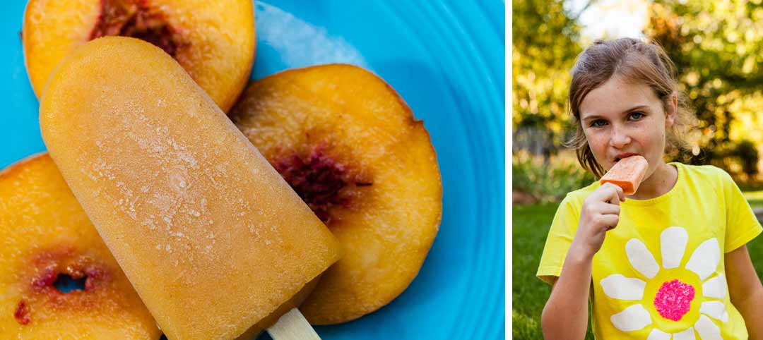 Peach pops